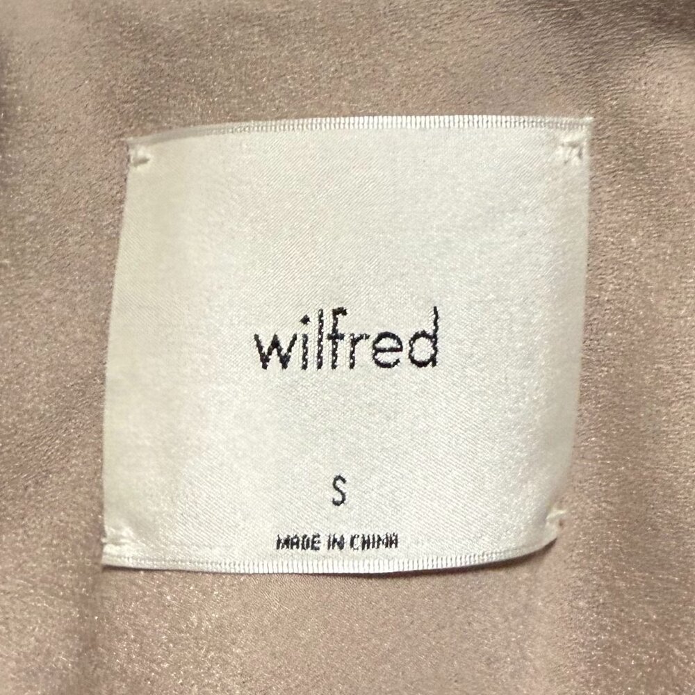 Aritzia Wilfred Cherrelle Taupe/Tan Blazer - Picture 7 of 9